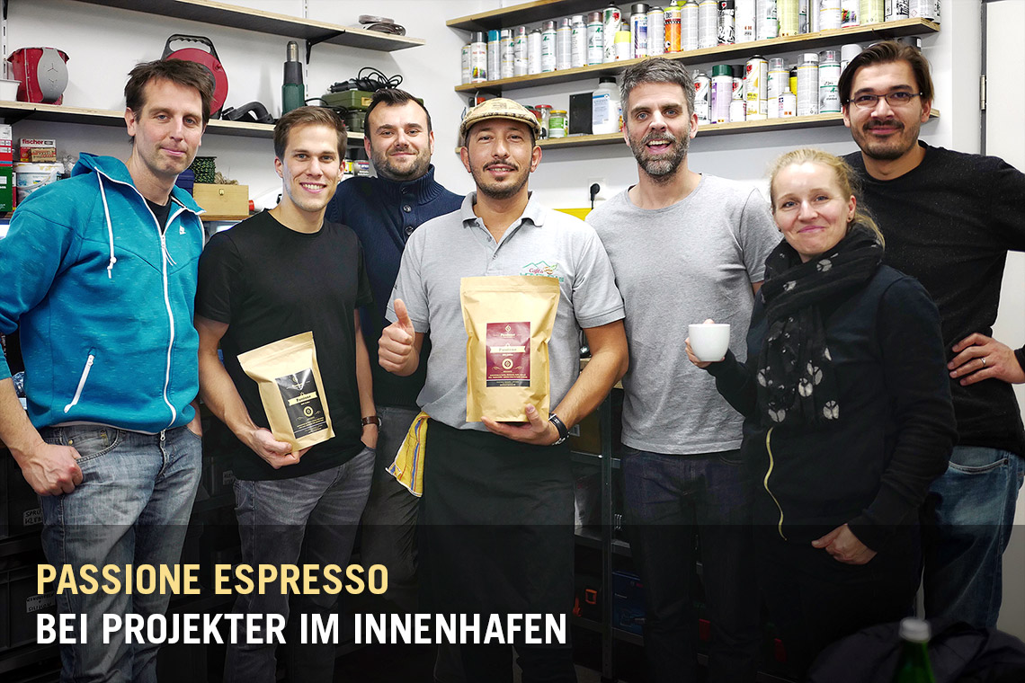 Barista Schnupperkurs bei Projekter im Innenhafen